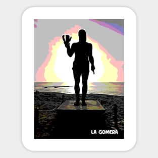 Los Guanches islas canarias Sticker